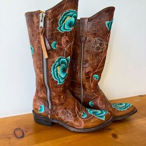Womens Old Gringo Cowboy Boots SZ 8